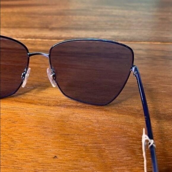 NWT Dolce & Gabbana Blue Cat Eye Oversized Sunglasses main image 4